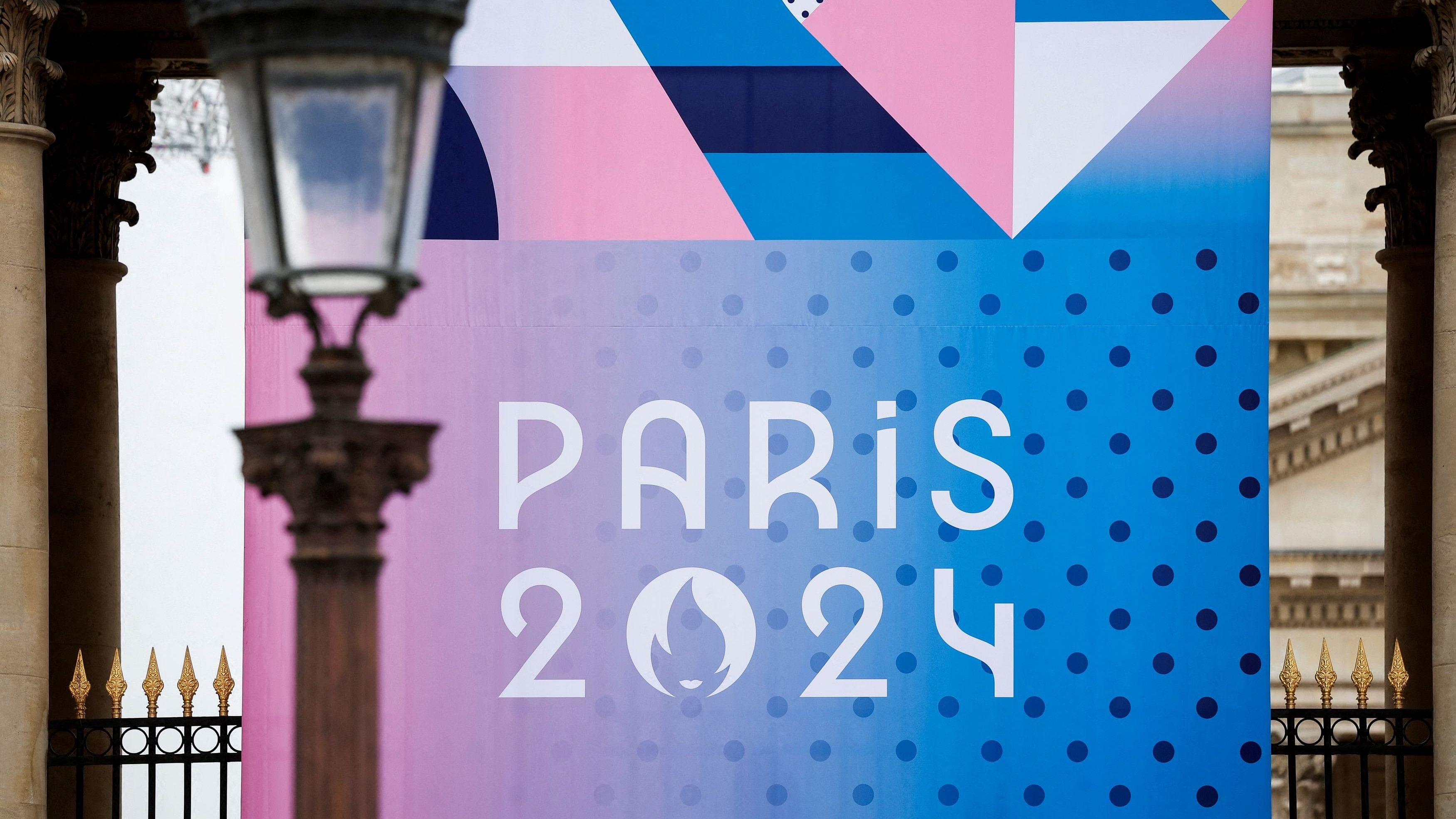 <div class="paragraphs"><p>The logo of the Paris 2024 Olympic.</p></div>