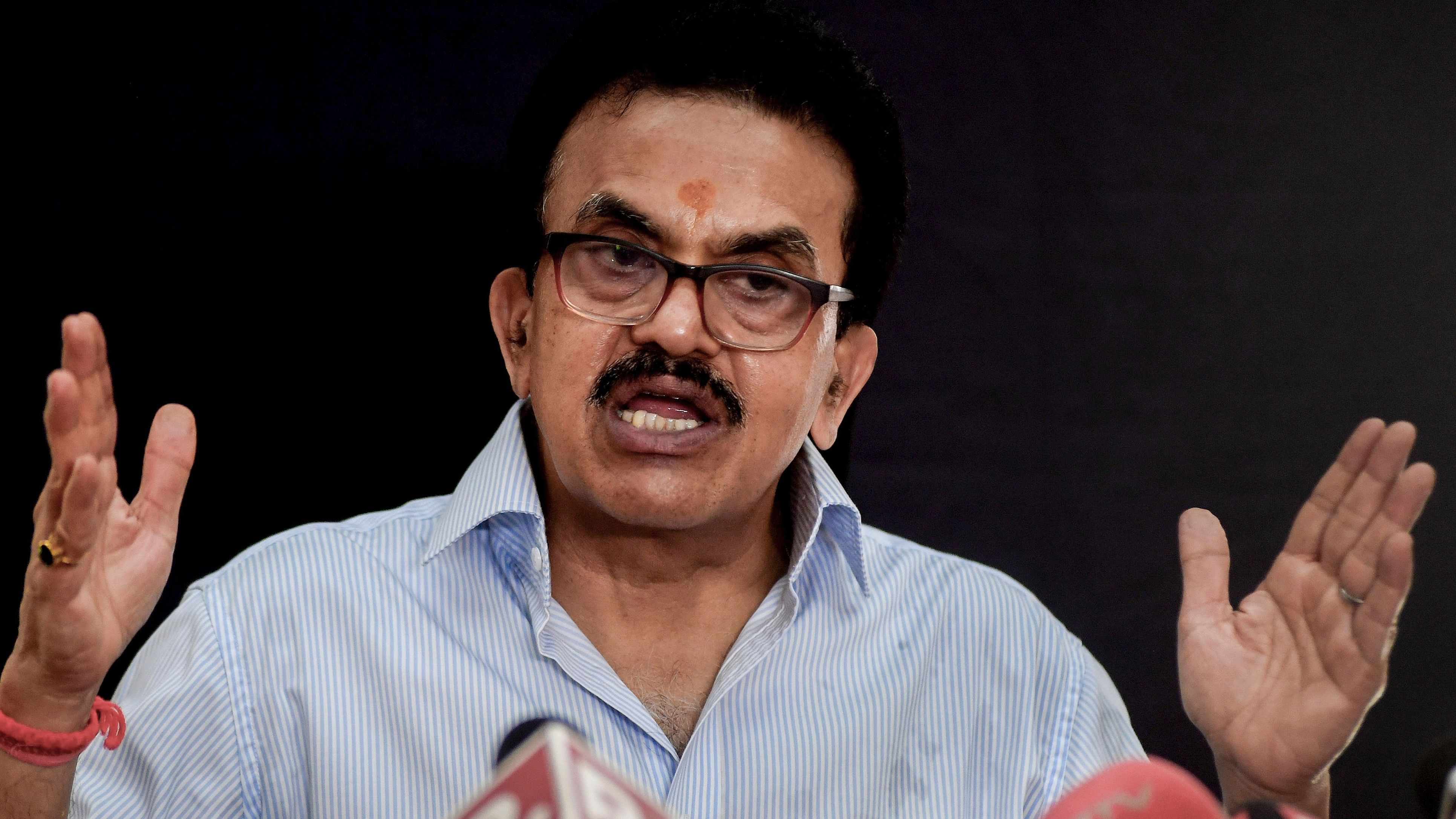 <div class="paragraphs"><p> Shiv Sena deputy leader and former MP Sanjay Nirupam.</p></div>