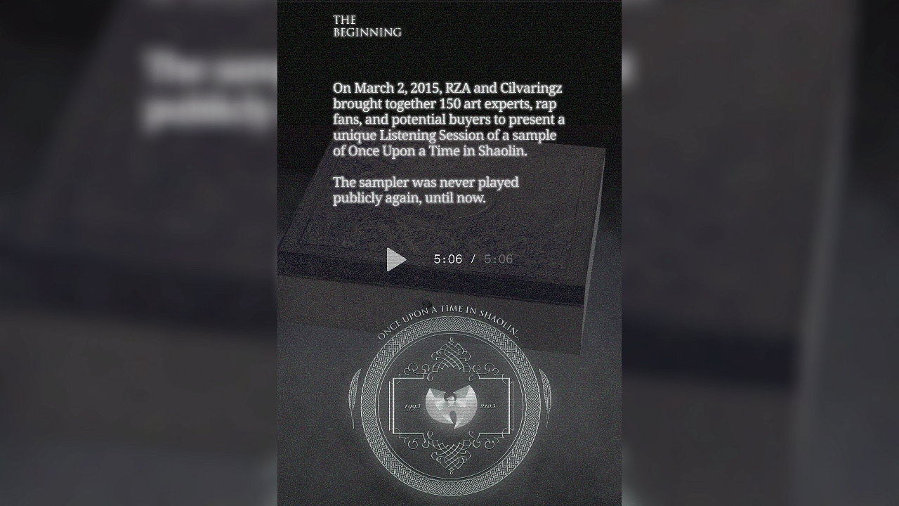 <div class="paragraphs"><p>The album&nbsp;is now owned by non-fungible token collectors PleasrDAO who purchased the album for $4 million from the US government.</p></div>