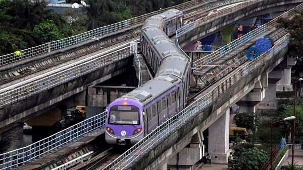 <div class="paragraphs"><p>Representational image showing a metro train in Kolkata.</p></div>