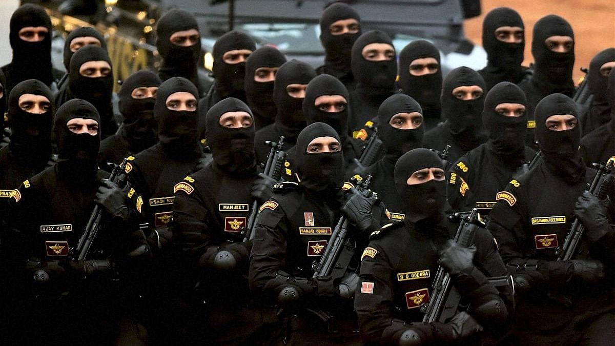 <div class="paragraphs"><p>Representative image of NSG commandos.&nbsp;</p></div>