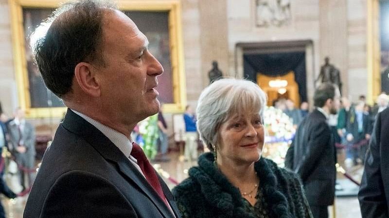 <div class="paragraphs"><p>Justice Samuel Alito with wife Martha-Ann.</p></div>