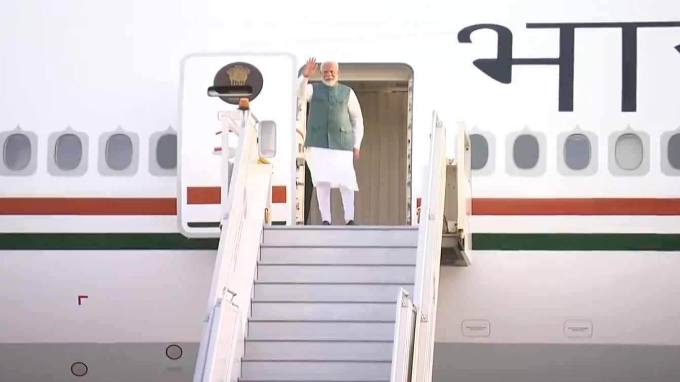 <div class="paragraphs"><p>PM Narendra Modi departs for Italy to attend the G7 Summit.&nbsp;</p></div>