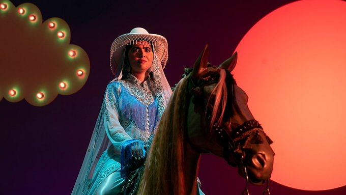 <div class="paragraphs"><p>Malala Yousafzai shared the first look of her role on X, where she can be seen riding a horse while wearing a cowboy hat.</p></div>