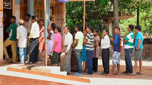 <div class="paragraphs"><p>The bypolls are to be held against vacancies created either due to deaths or resignation of incumbent members.</p><p>Representative image of voters standing in queue to cast their votes.</p></div>