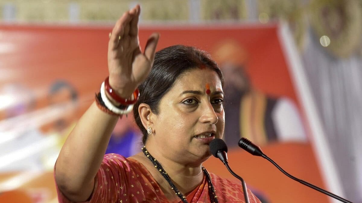 <div class="paragraphs"><p>Smriti Irani.</p></div>