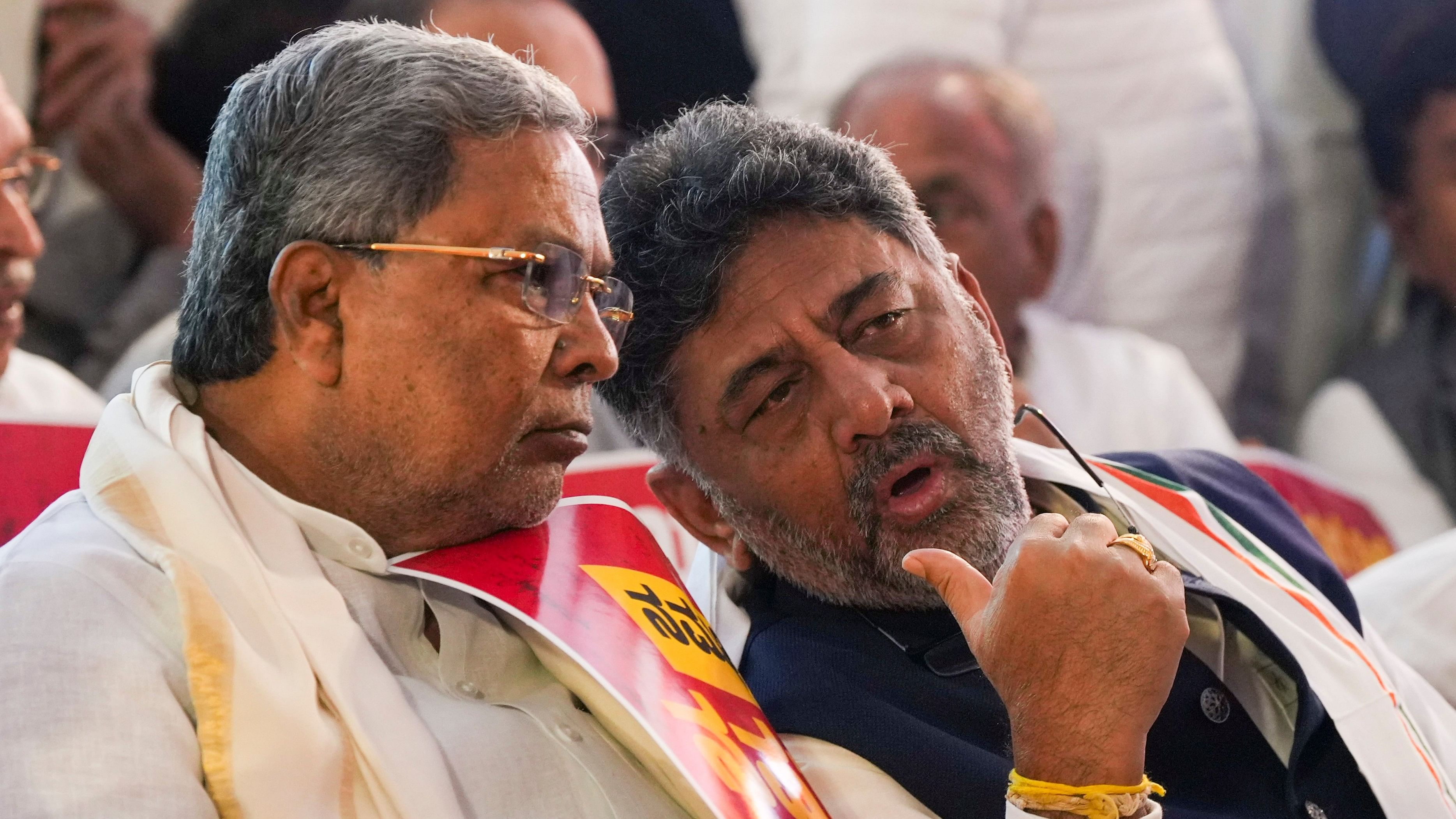 <div class="paragraphs"><p>Karnataka Chief Minister Siddaramaiah and Deputy Chief Minister DK Shivakumar.</p></div>
