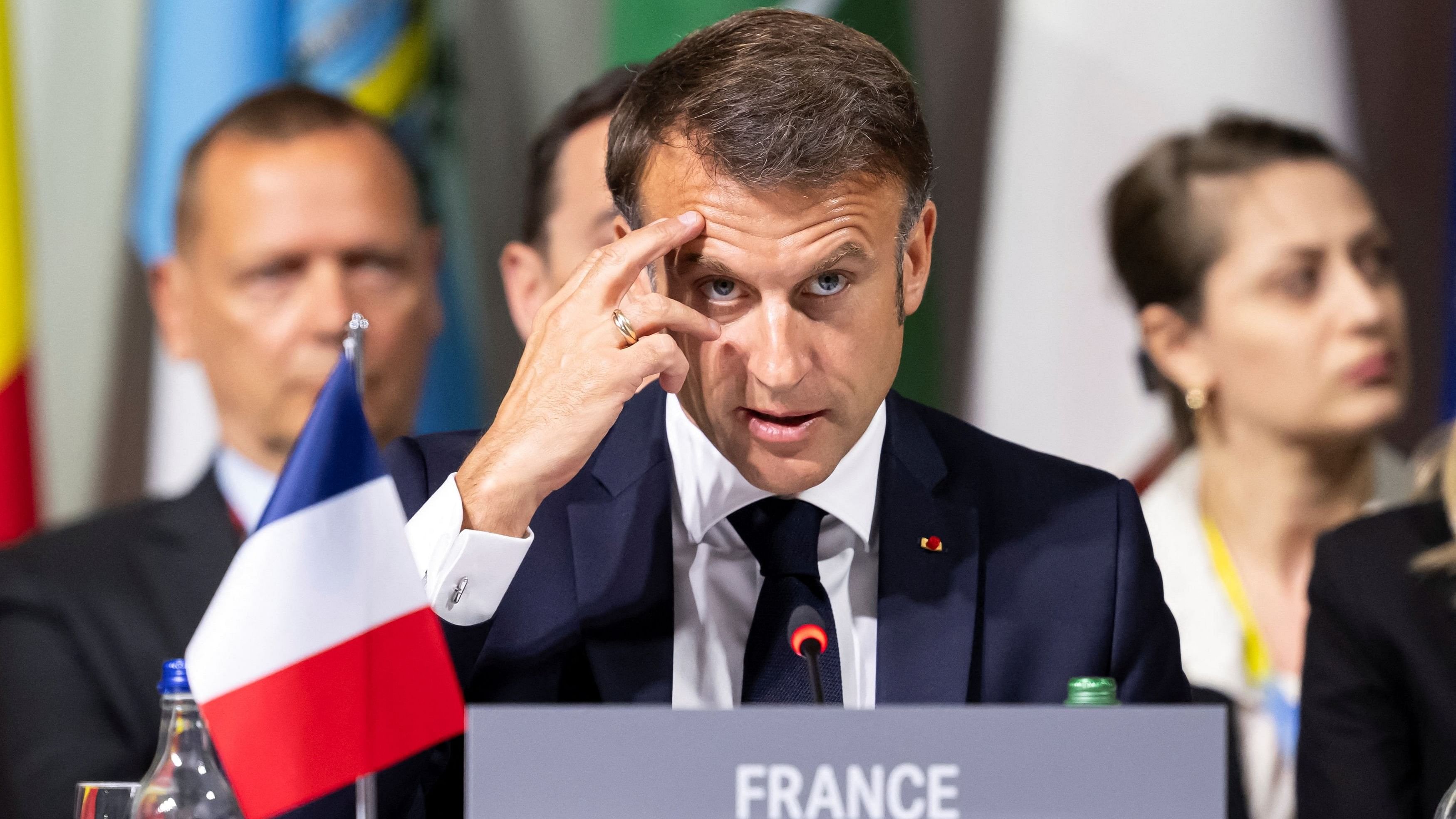 <div class="paragraphs"><p>French President Emmanuel Macron's (in pic) decision of calling a snap election triggered a wipe-out of&nbsp;about $258 billion from the market capitalization of French firms, enabling the UK to take over France as Europe's biggest stock market.</p></div>