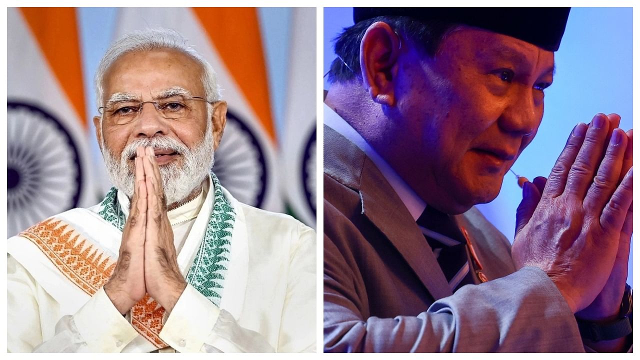 <div class="paragraphs"><p>PM Narendra Modi (L) and&nbsp;Indonesian President-elect Prabowo Subianto.</p></div>