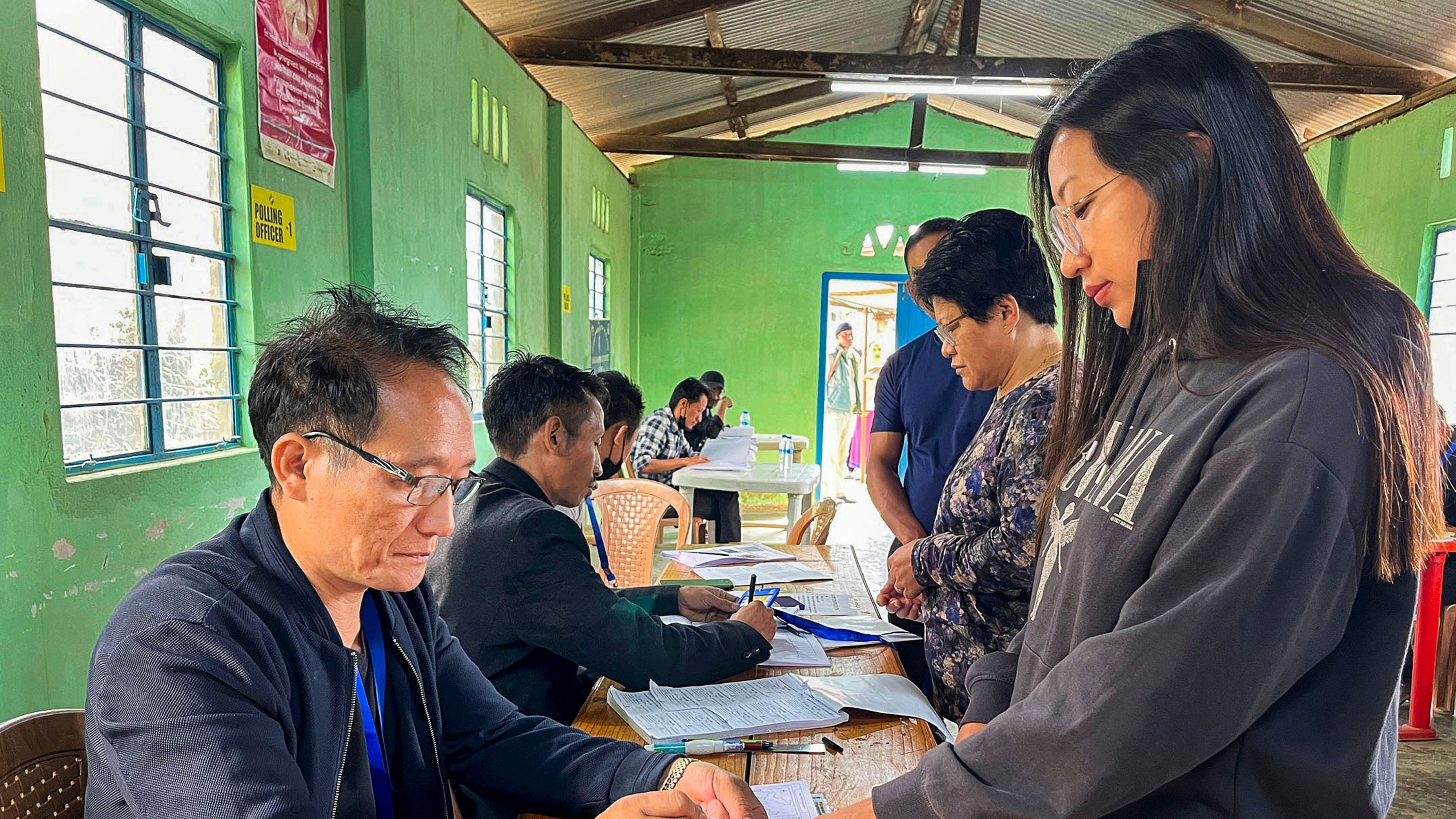 <div class="paragraphs"><p>Representative image of polling in Nagaland.</p></div>