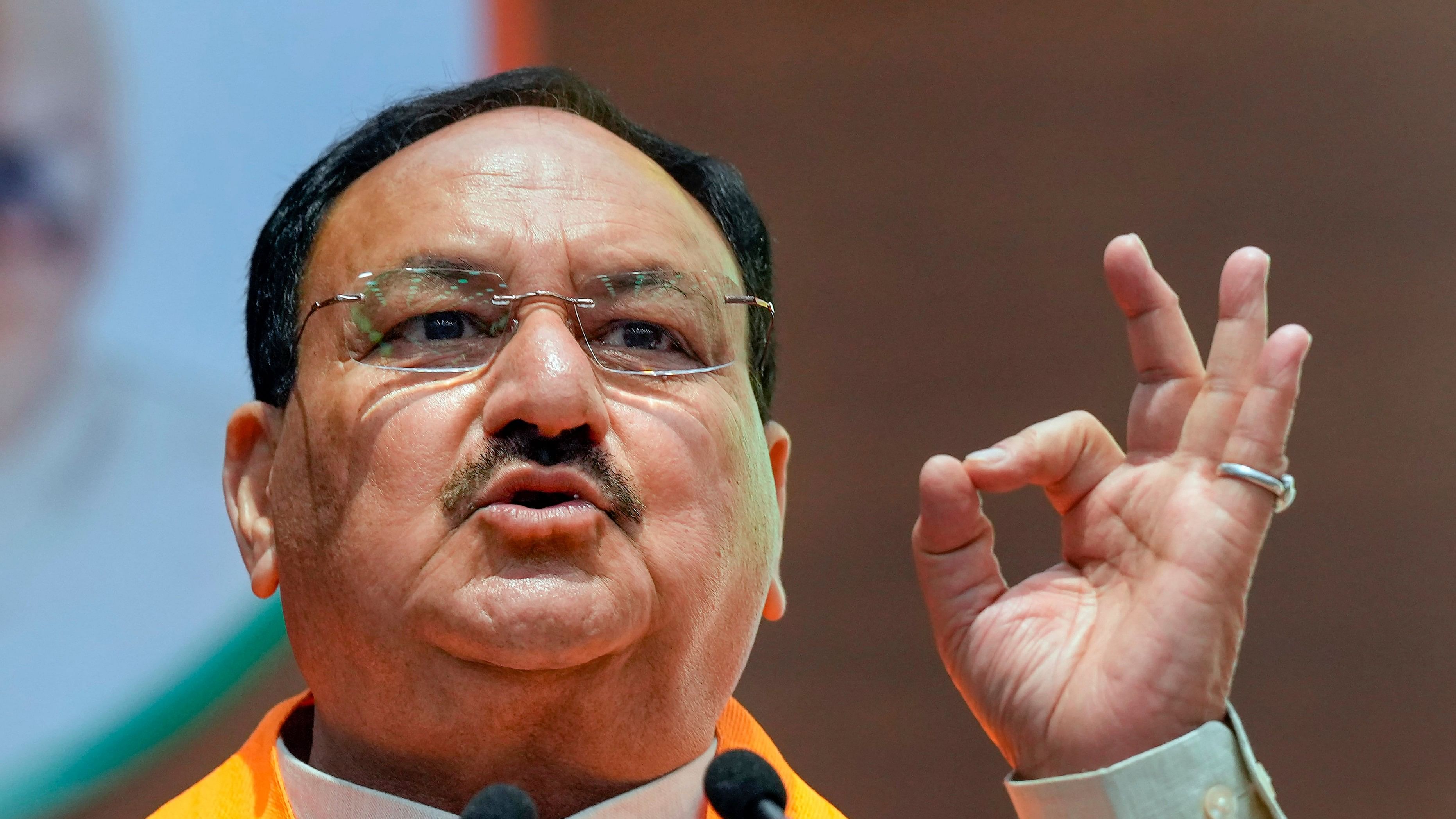 <div class="paragraphs"><p> BJP President J P Nadda </p></div>