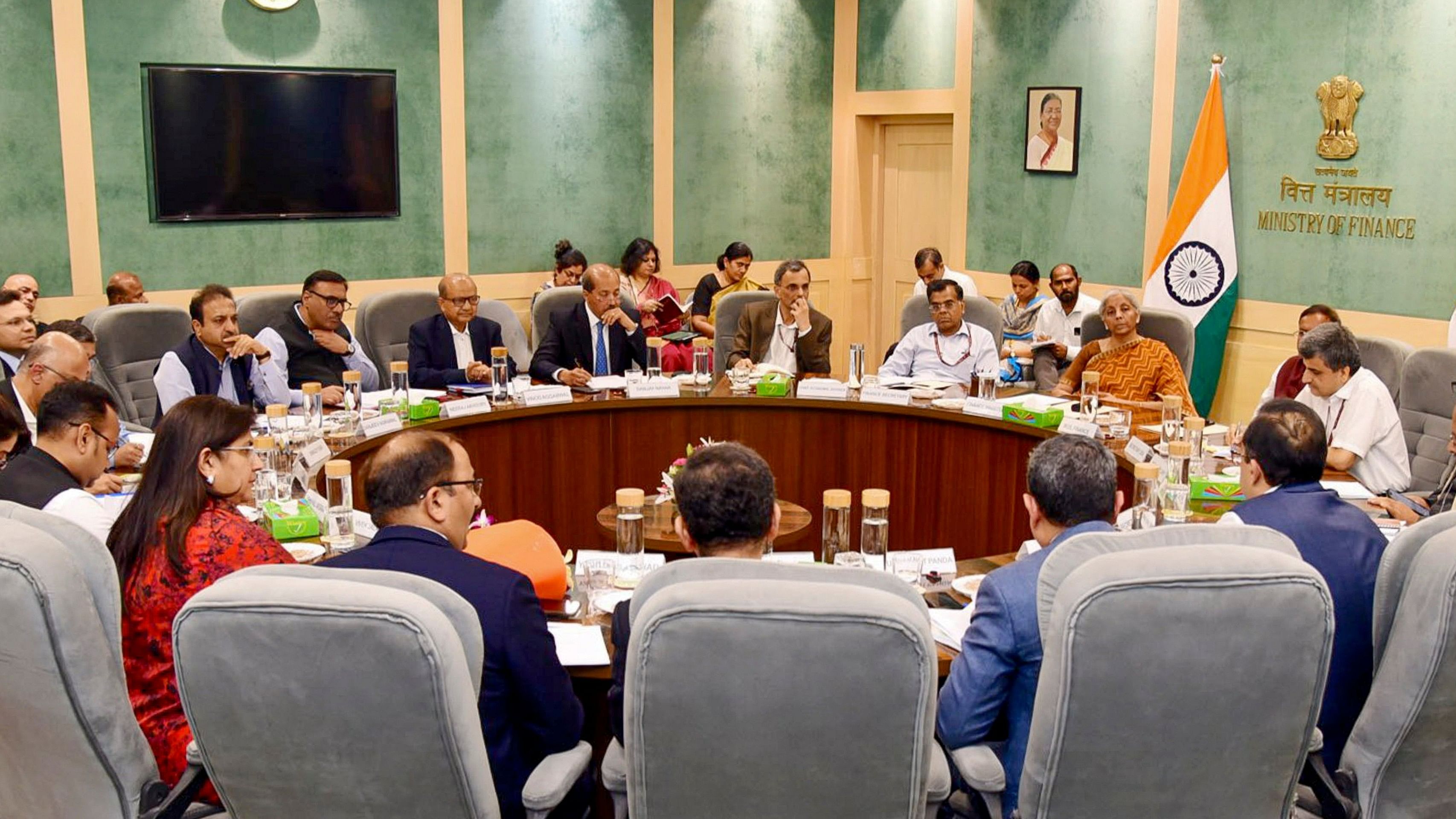 <div class="paragraphs"><p>FM held pre-budget meeting with industry leaders and associations on Thursday in New Delhi. </p></div>