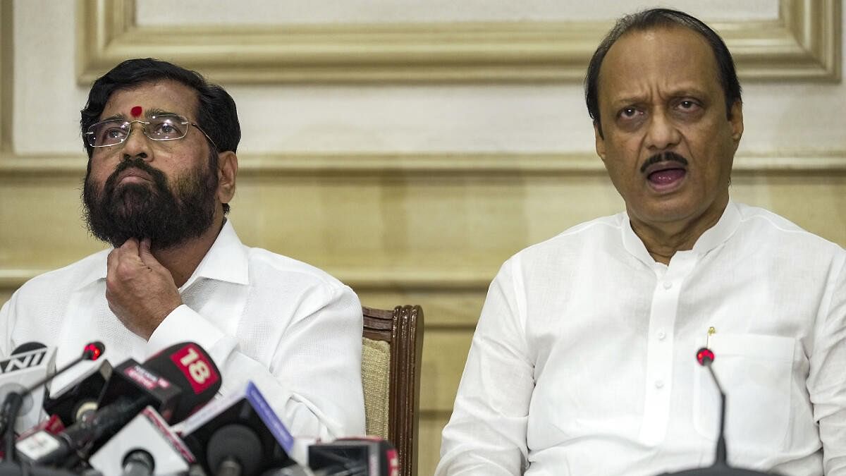 <div class="paragraphs"><p>Eknath&nbsp;Shinde (left) and Ajit Pawar.&nbsp;</p></div>