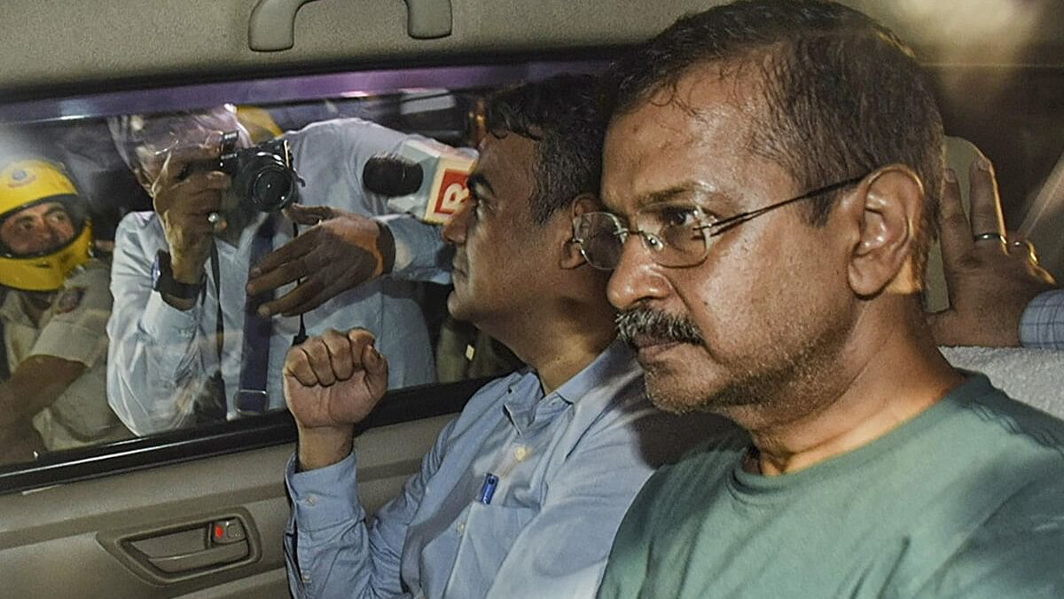 <div class="paragraphs"><p>CBI officials leave with Delhi Chief Minister Arvind Kejriwal from the Rouse Avenue Court after the court sent him to the probe agency custody in the Excise policy case, in New Delhi, Wednesday, June 26, 2024.</p></div>