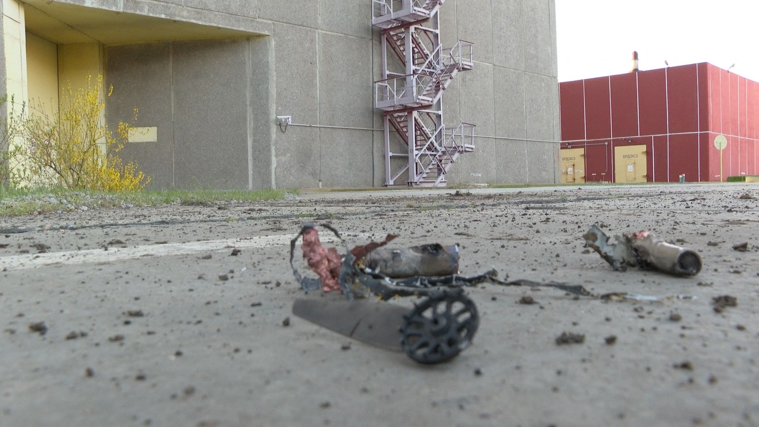 <div class="paragraphs"><p>A view shows the remains of what the Zaporizhzhia Nuclear Power Plant officials call a Ukrainian drone that was shot down over the station. Image for representation only.</p></div>
