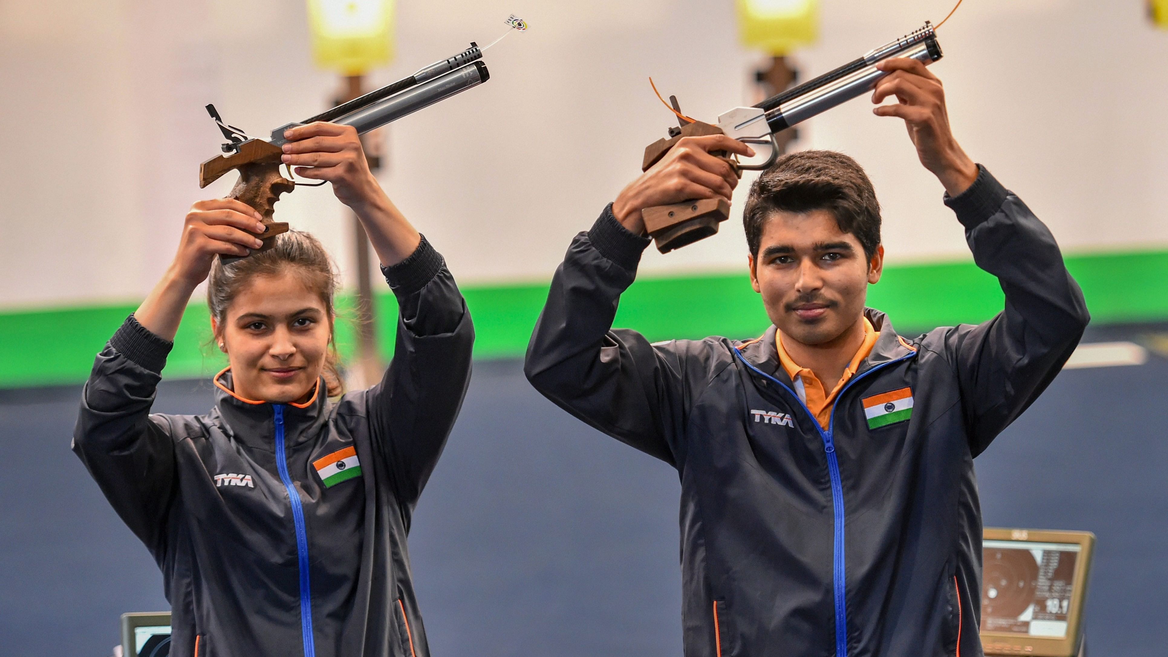 <div class="paragraphs"><p>India's Manu Bhaker and Saurabh Chaudhary</p></div>