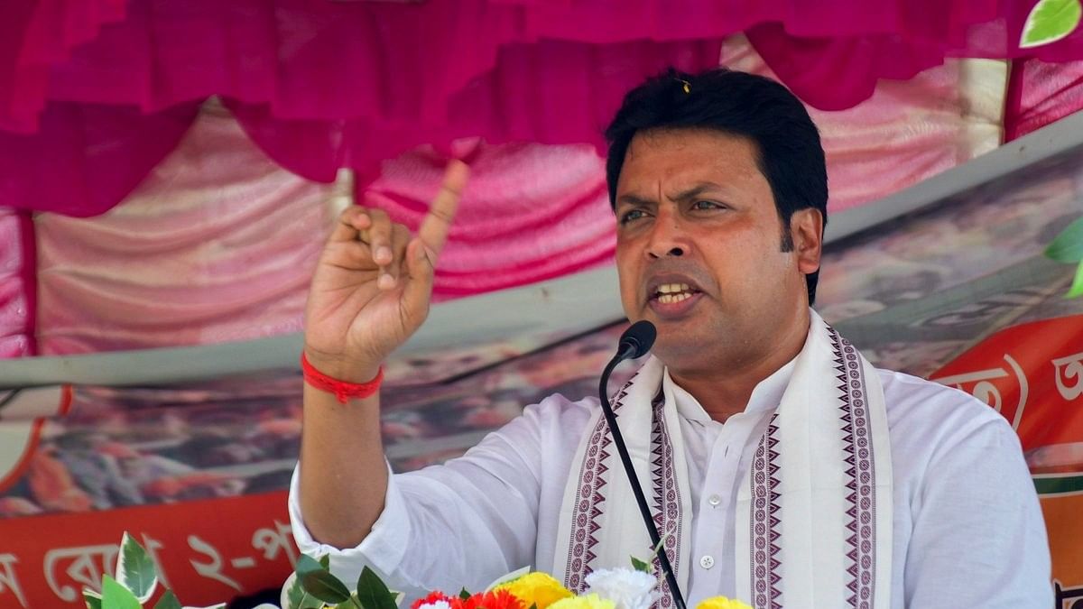 <div class="paragraphs"><p>  BJP candidate Biplab Kumar Deb </p></div>