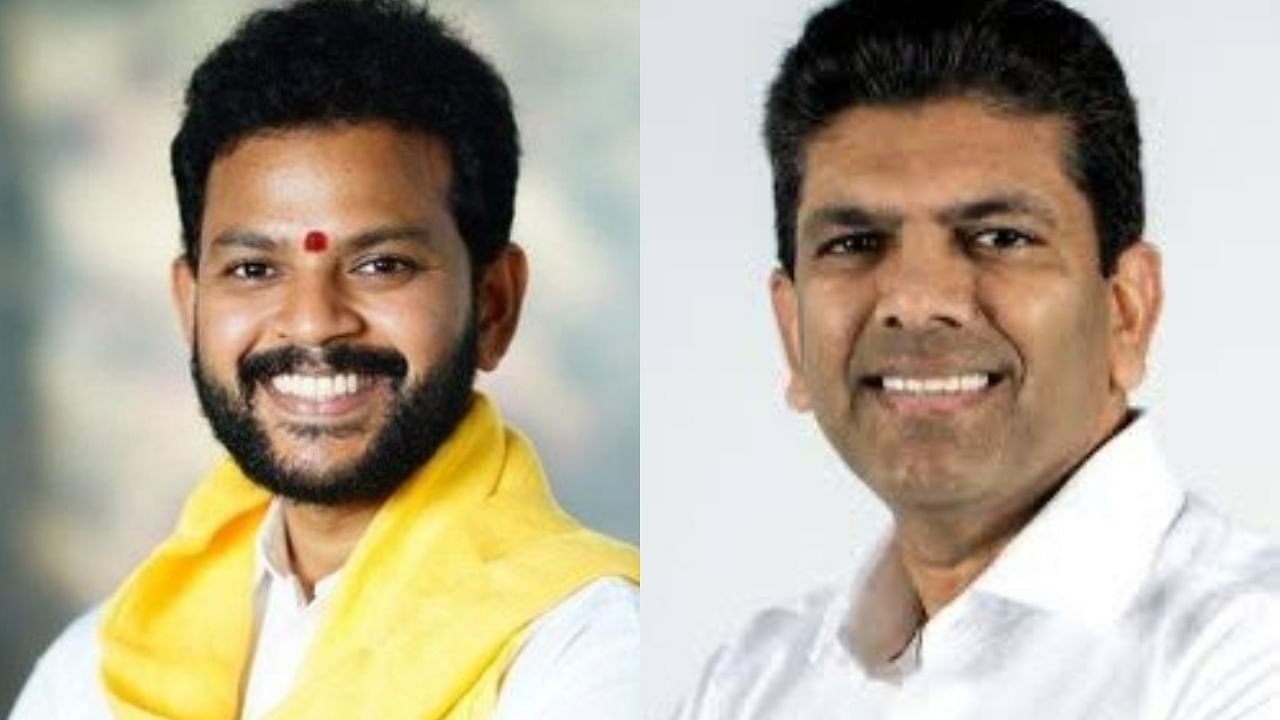 <div class="paragraphs"><p>Srikakulam MP Kinjarapu Ram Mohan Naidu and Guntur MP Pemmasani Chandrasekhar.</p></div>