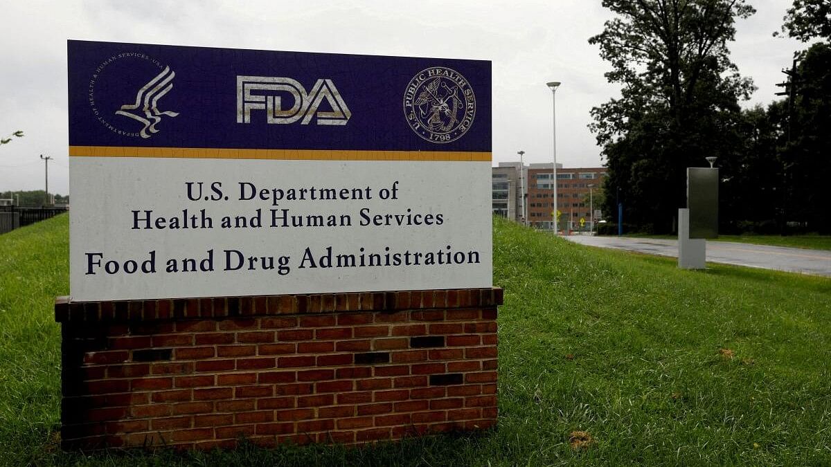 <div class="paragraphs"><p>Signage is seen outside of the Food and Drug Administration (FDA) headquarters in White Oak, Maryland, US.</p></div>