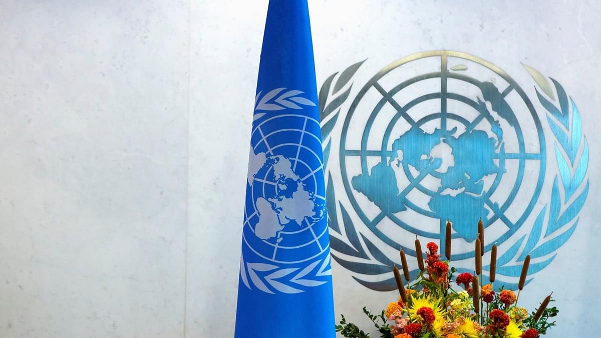 <div class="paragraphs"><p>A United Nations logo and flag as seen in the picture.</p></div>