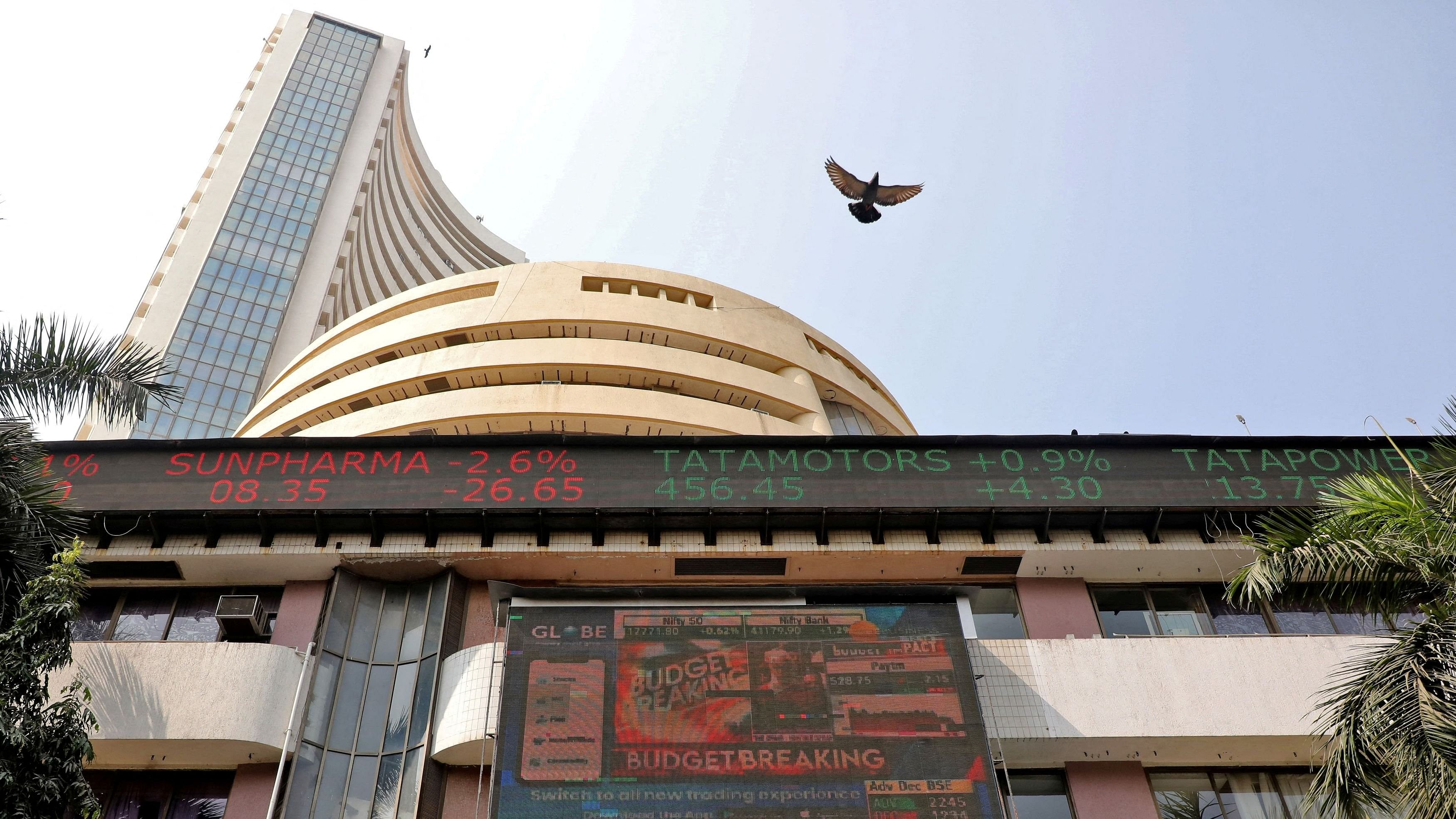 <div class="paragraphs"><p>The Bombay Stock Exchange.</p></div>