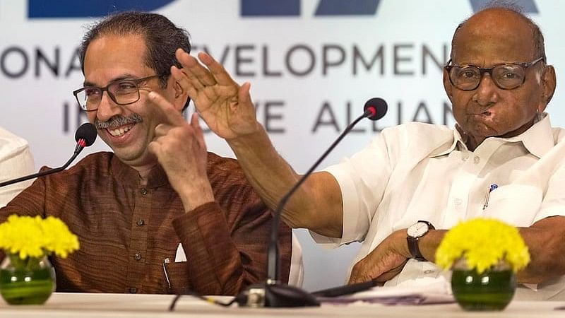 <div class="paragraphs"><p>Shiv Sena (UBT) Chief Uddhav Thackeray and NCP chief Sharad Pawar </p></div>