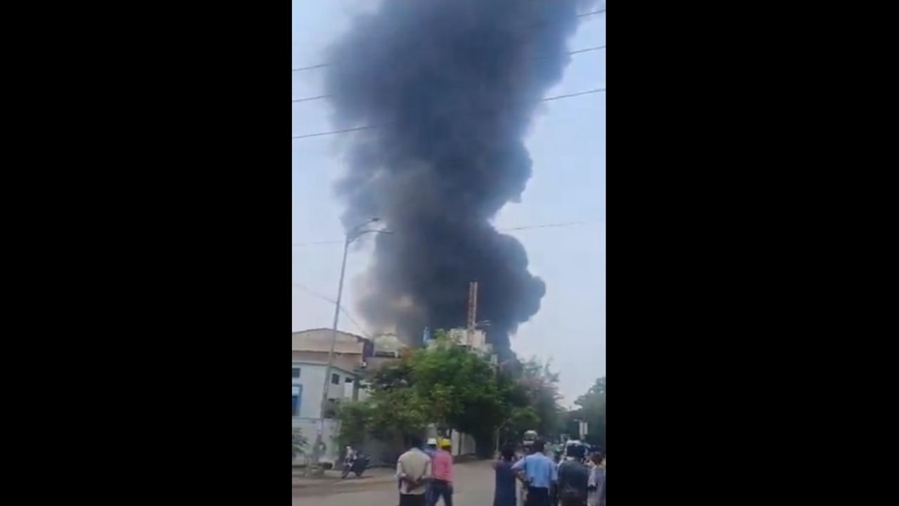 <div class="paragraphs"><p>Screengrab from a video of the fire.</p></div>