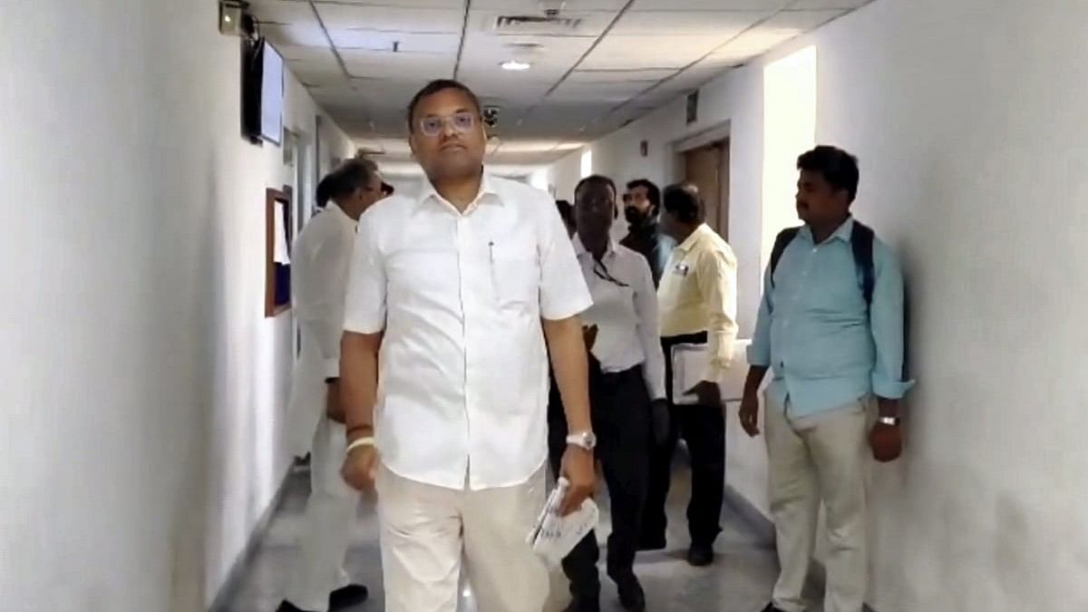 <div class="paragraphs"><p>Congress leader Karti Chidambaram at the Rouse Avenue Court in New Delhi, Thursday, June 6, 2024.</p></div>