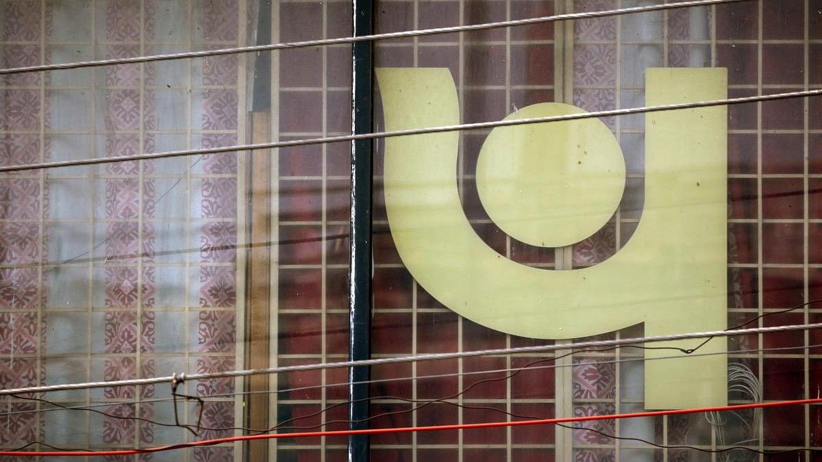 <div class="paragraphs"><p>The logo of Punjab National Bank (PNB) is seen on a branch office window in New Delhi, India.</p></div>