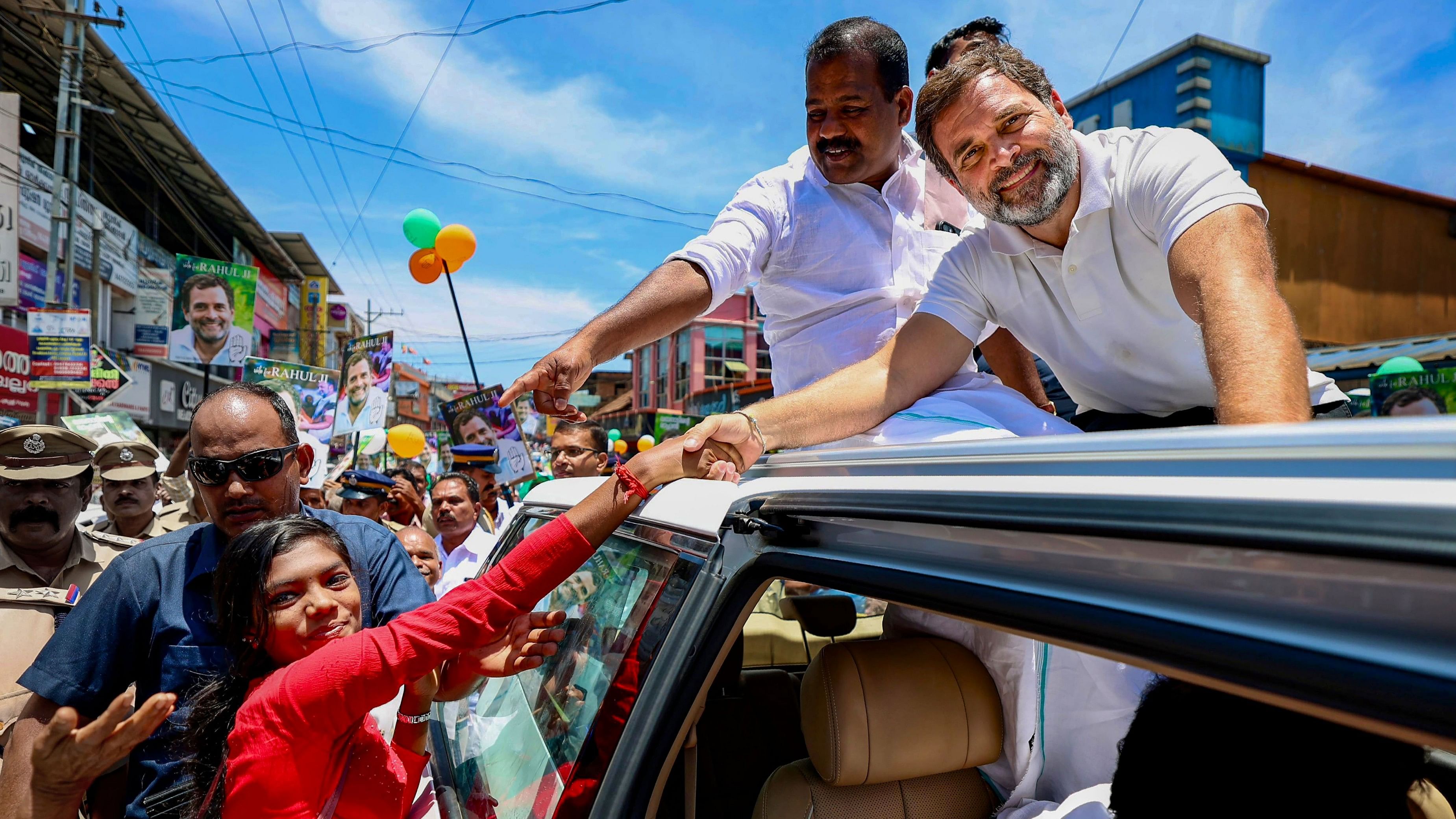 <div class="paragraphs"><p>Rahul Gandhi seen here during an election campaign road show for the just-concluded Lok Sabha polls, in Wayanad, Kerala</p></div>