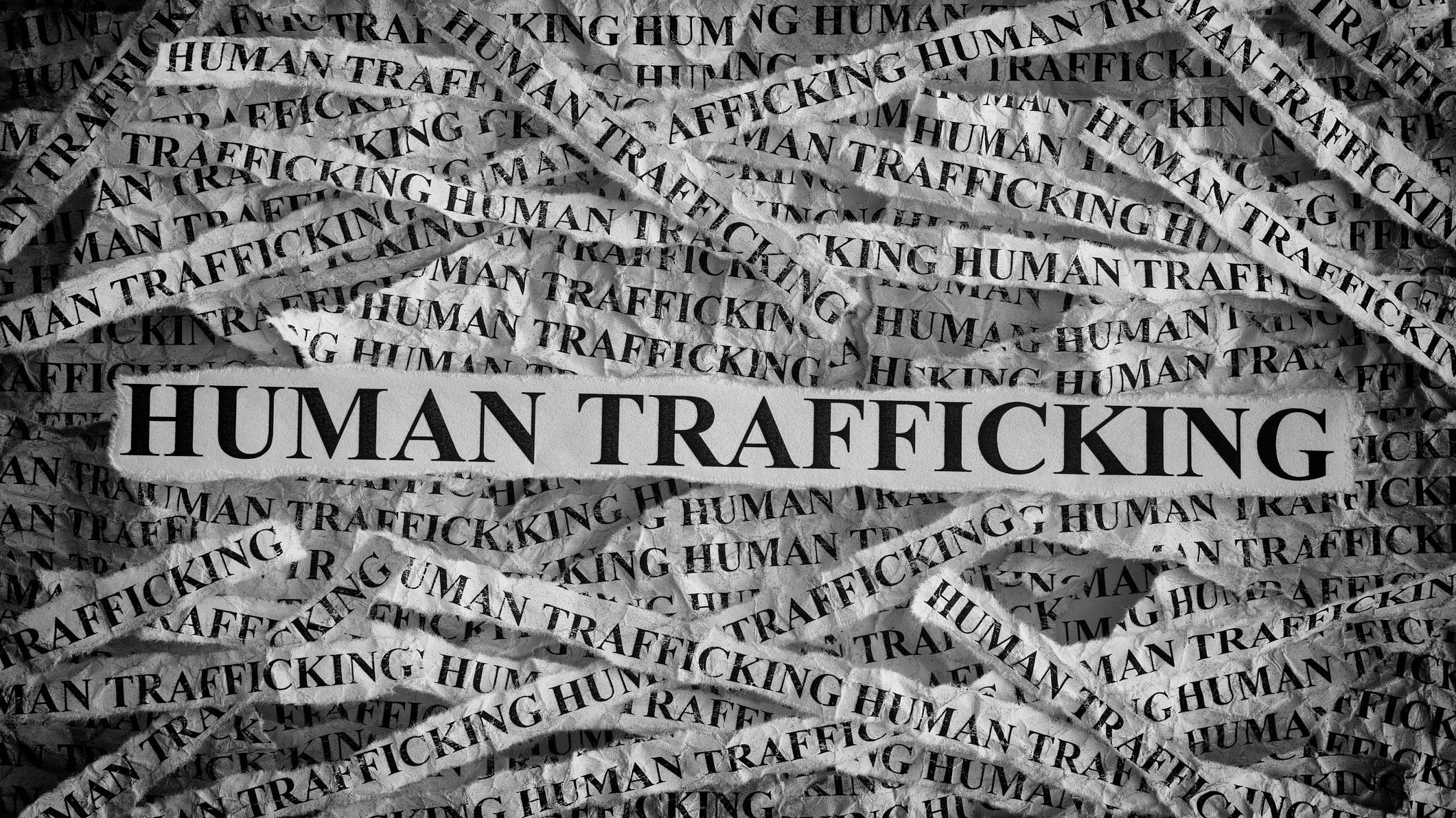 <div class="paragraphs"><p>Representative image of human trafficking written on paper.&nbsp;</p></div>