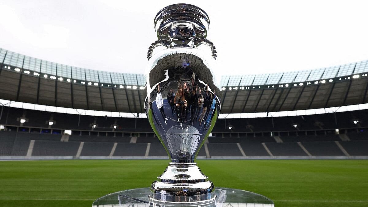 <div class="paragraphs"><p>The European Championship trophy.</p></div>