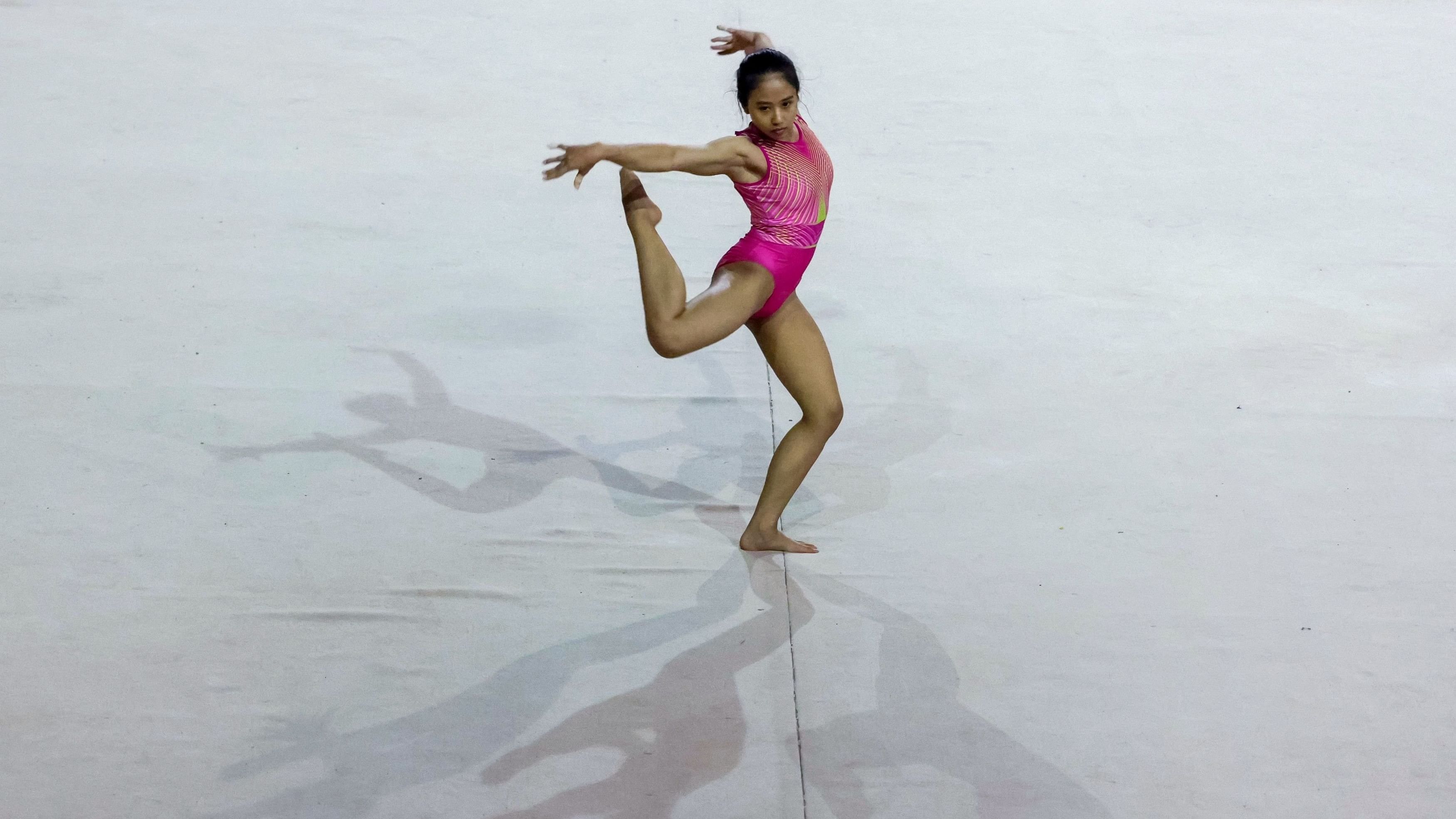 <div class="paragraphs"><p>Indonesia's first Olympic gymnast gears up for spin in Paris.&nbsp;</p></div>