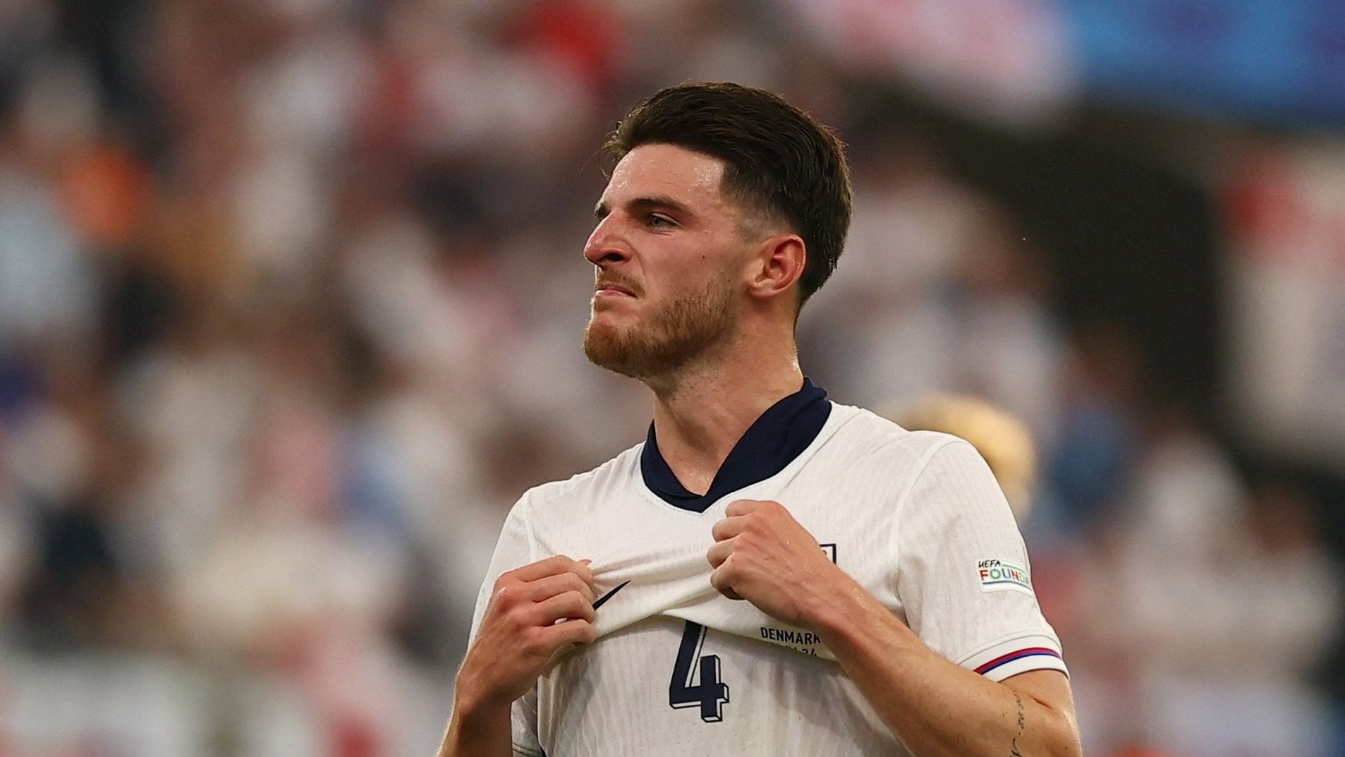 <div class="paragraphs"><p>  England's Declan Rice.</p></div>