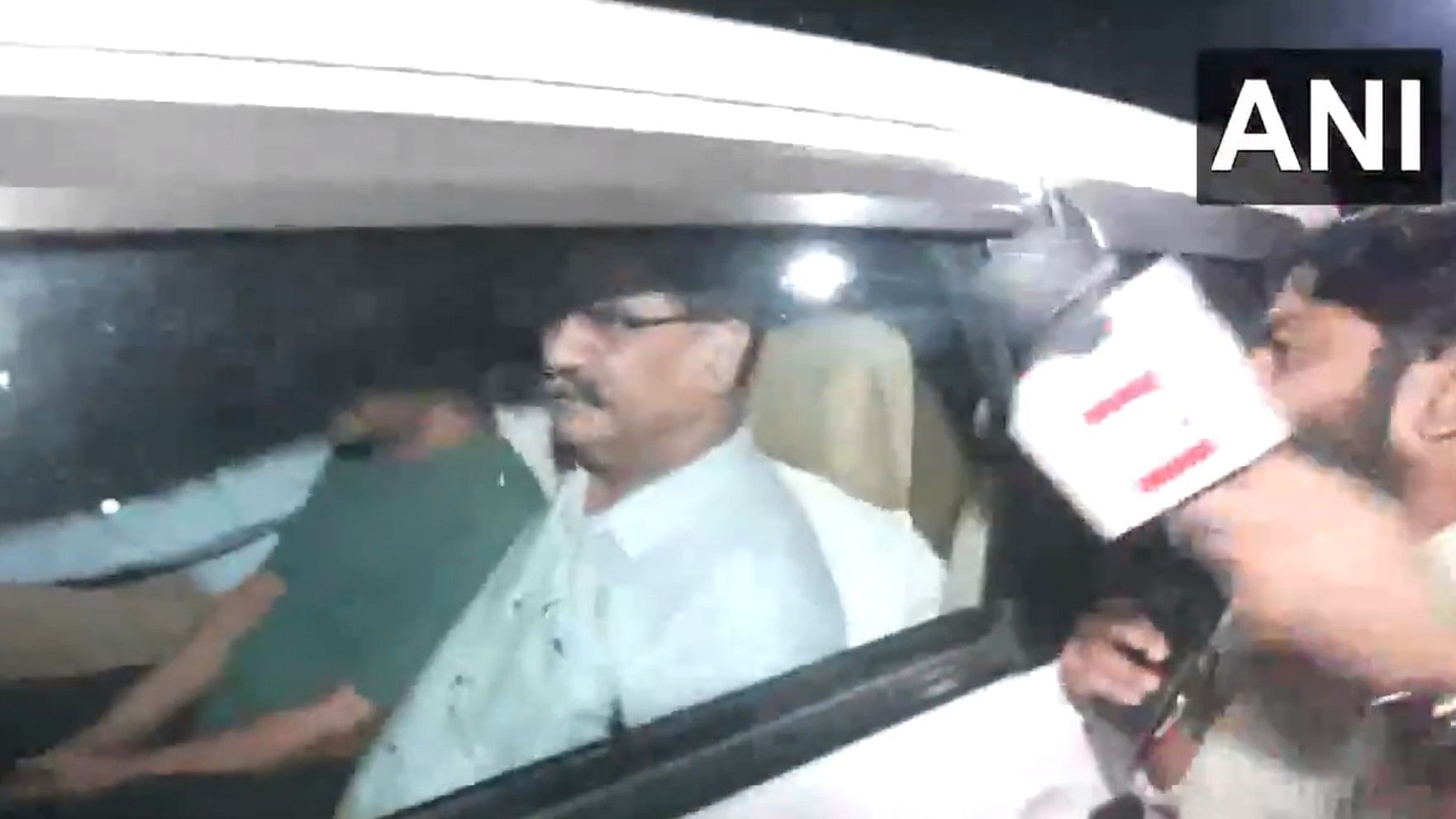 <div class="paragraphs"><p>Screengrab of a video showing Arvind Kejriwal being brought to the CBI headquarters.</p></div>