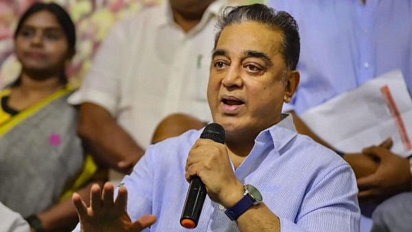 <div class="paragraphs"><p>Actor-politician Kamal Haasan&nbsp; seen here addressing the press.</p></div>