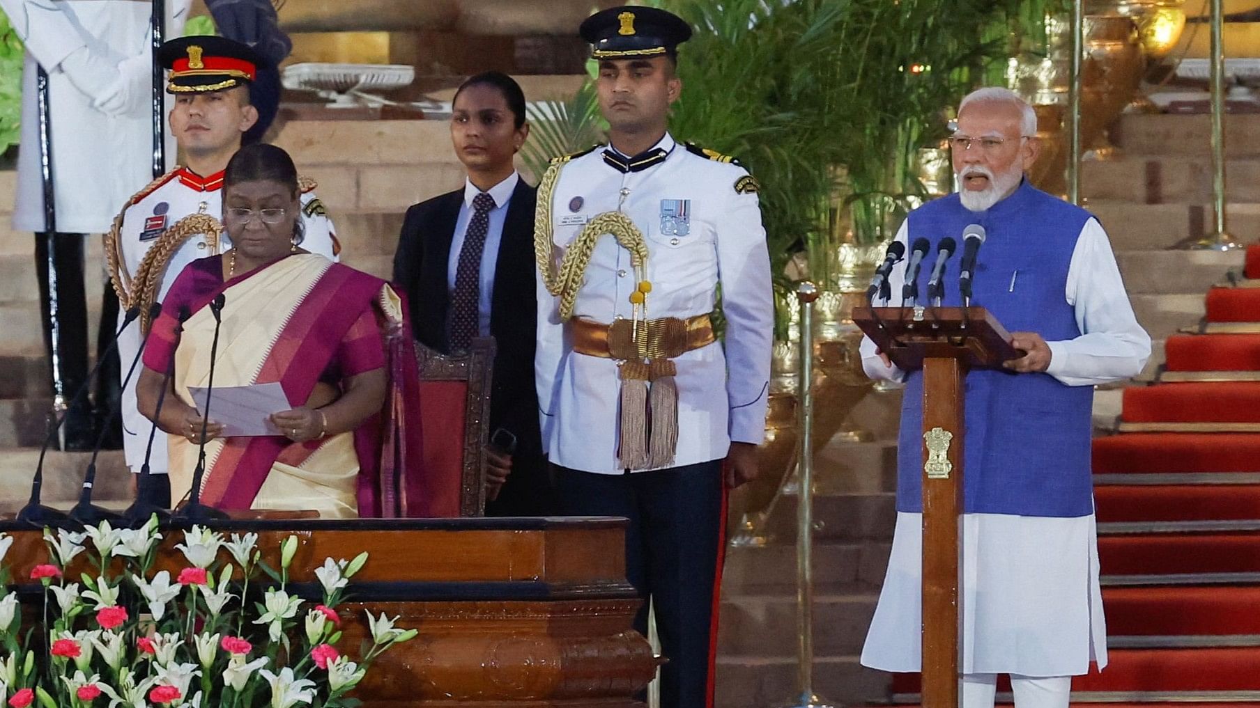 <div class="paragraphs"><p>PM Narendra Modi's swearing-in ceremony.</p></div>