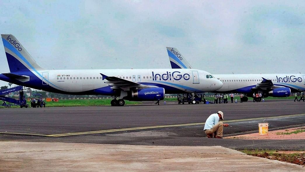 <div class="paragraphs"><p>IndiGo airplanes seen at a tarmac. </p></div>
