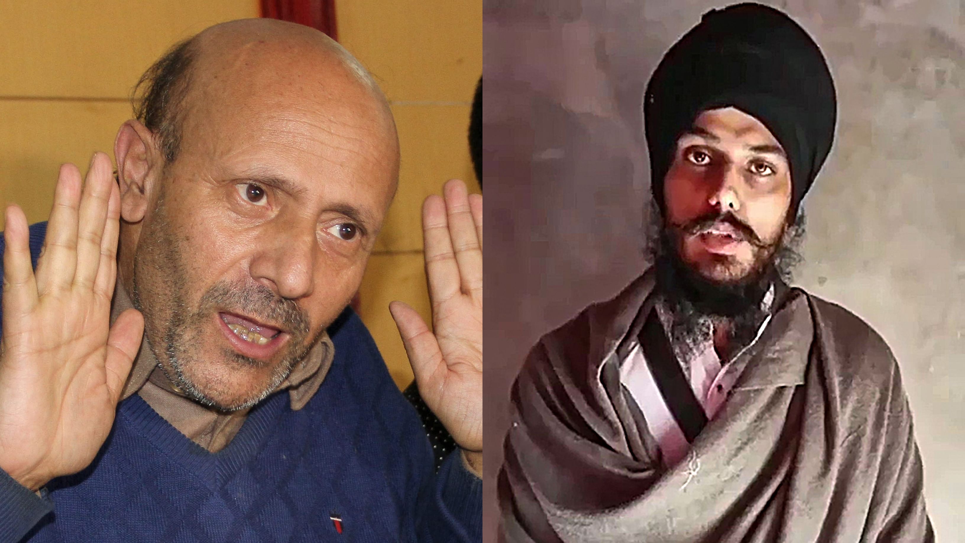 <div class="paragraphs"><p>Jailed leaders Engineer Rashid (L) and Amritpal Singh (R).</p></div>