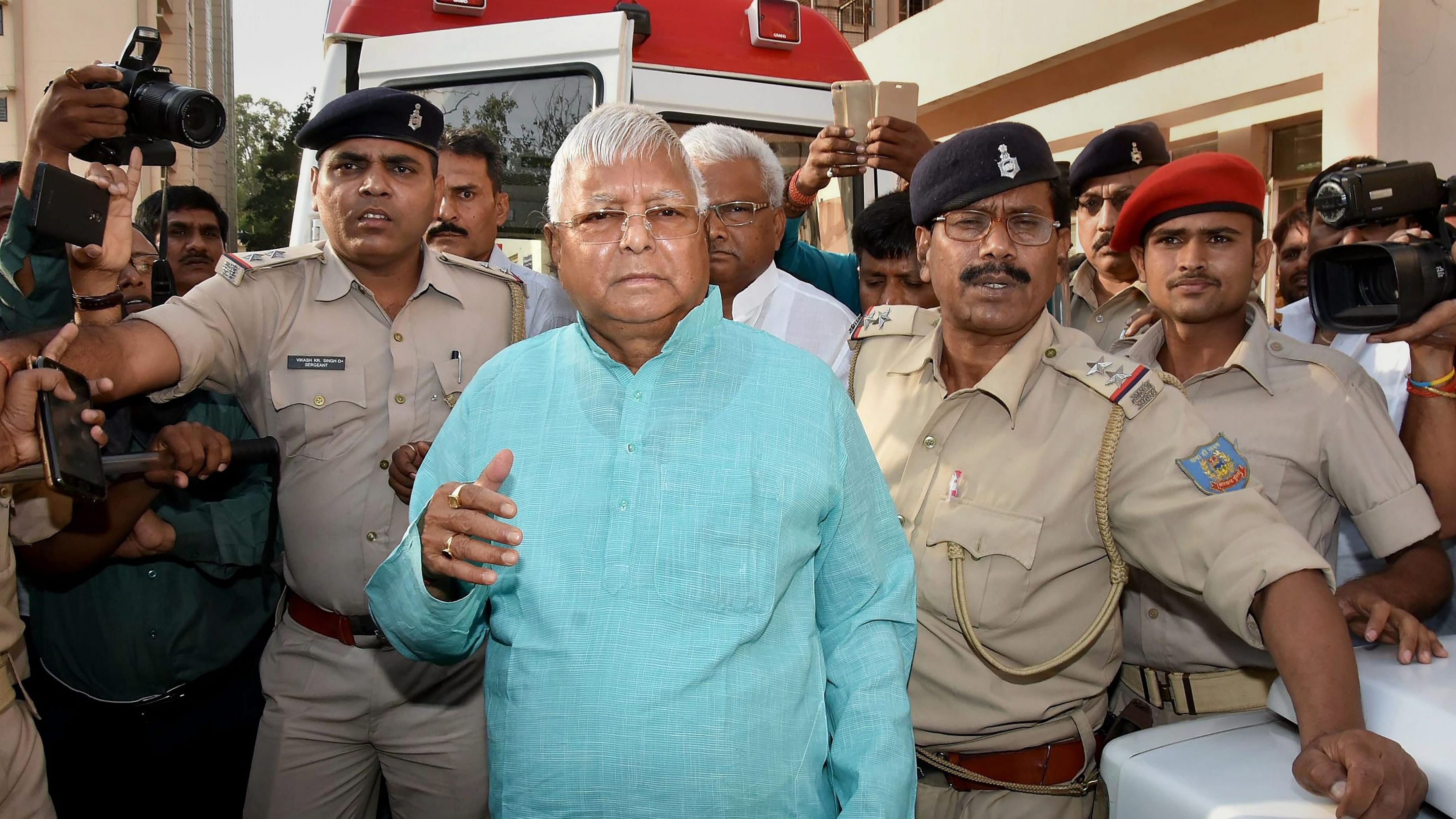 <div class="paragraphs"><p>File photo of&nbsp;Former Bihar Chief Minister and RJD Supremo Lalu Prasad Yadav.</p></div>