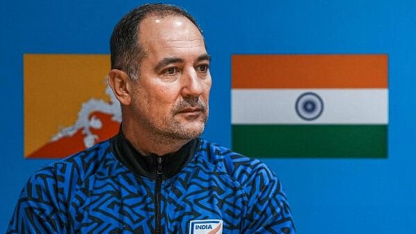 <div class="paragraphs"><p>Indian Football head coach Igor Stimac during a press conference.</p></div>