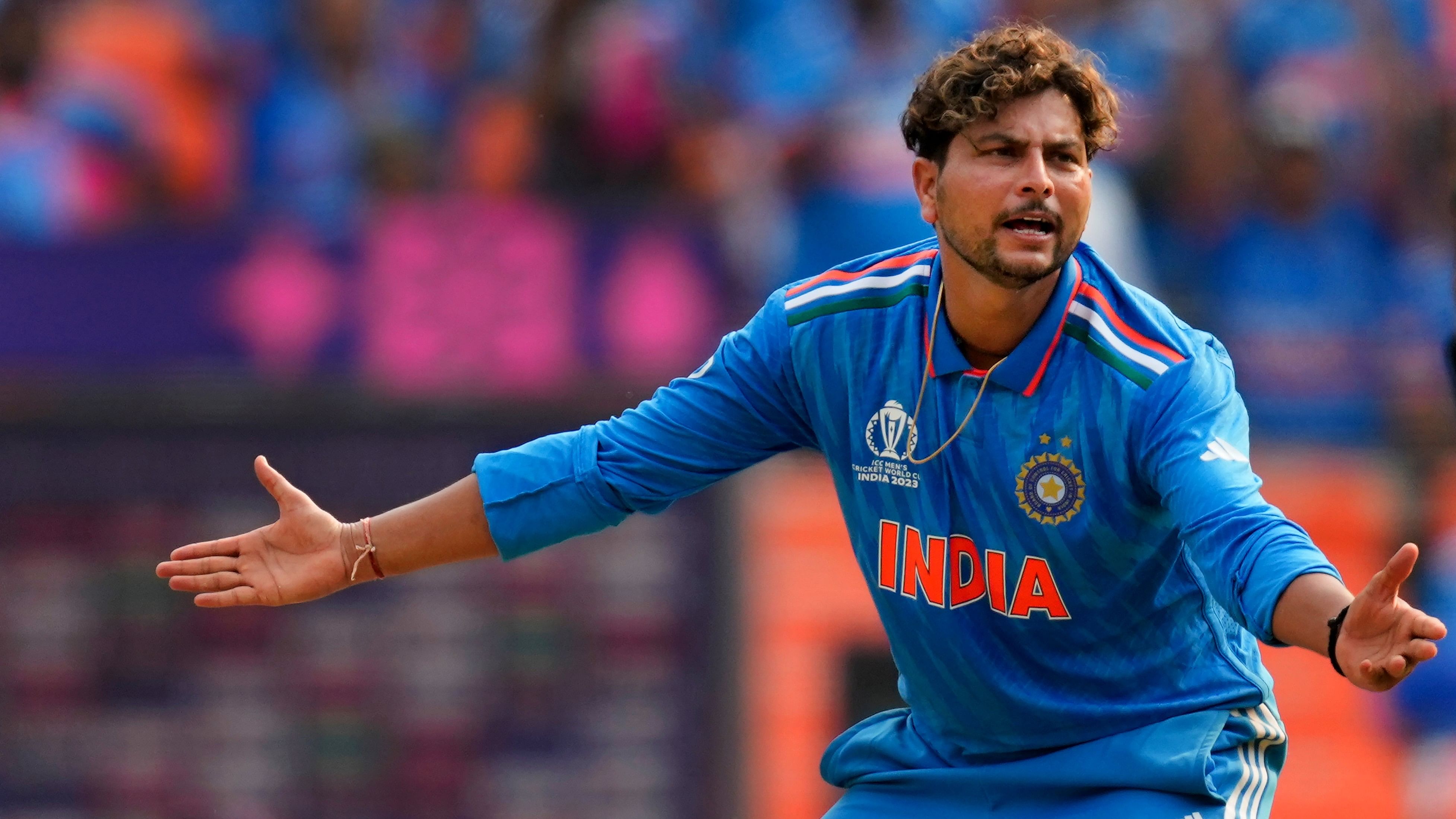 <div class="paragraphs"><p>Indian spinner Kuldeep Yadav.</p></div>