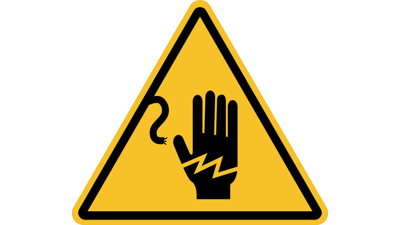 <div class="paragraphs"><p>Representative image of an electrical shock warning sign.</p></div>