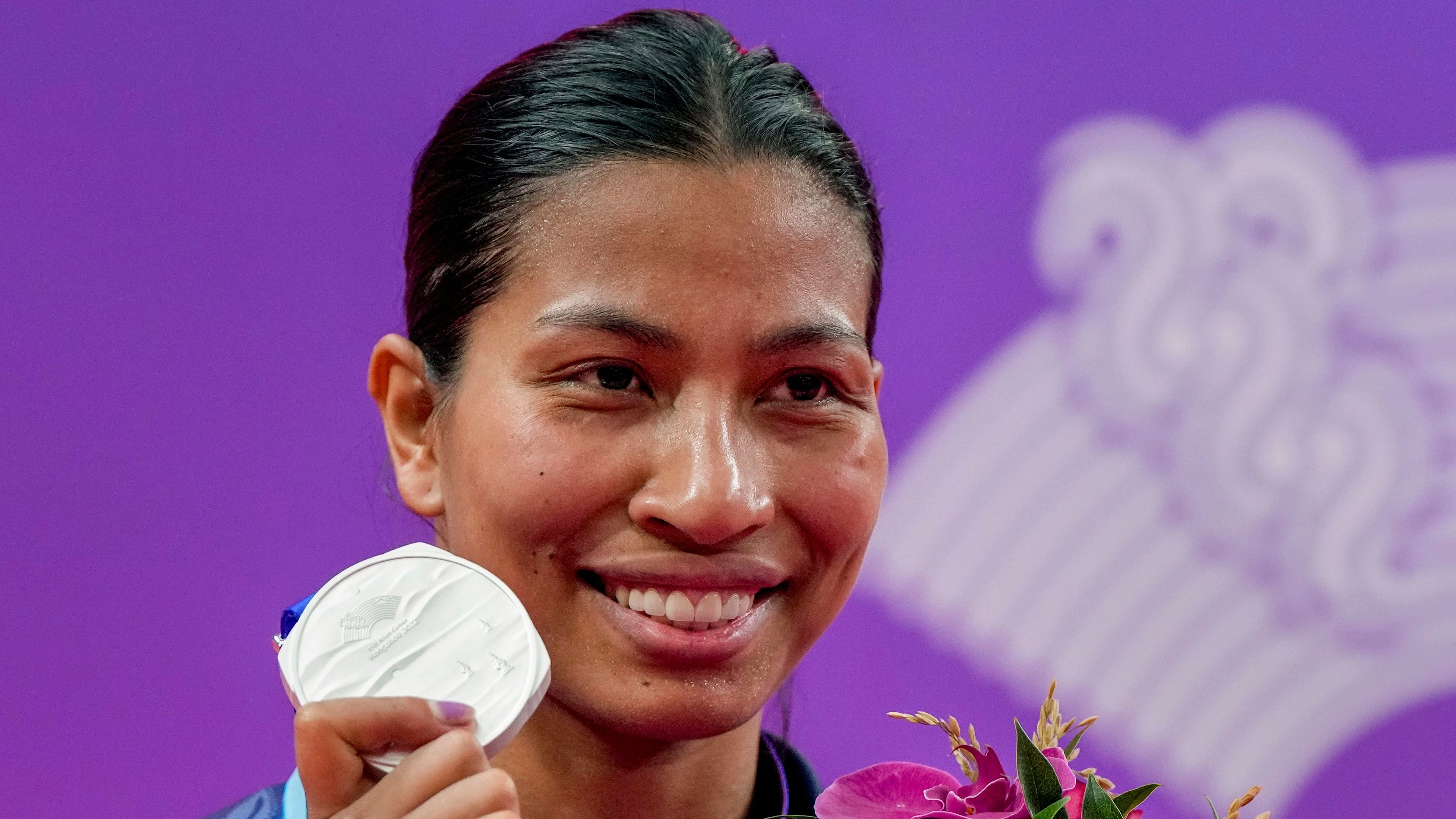 <div class="paragraphs"><p>Silver medallist India's Lovlina Borgohain.</p></div>