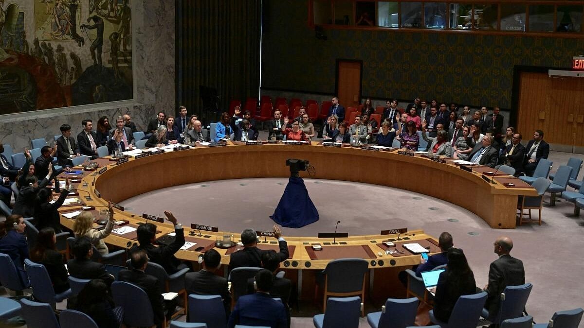 <div class="paragraphs"><p>The war in Gaza is a boon for Pakistani diplomats in New York as they prepare for UNSC membership. (File photo of a UNSC convention)</p></div>