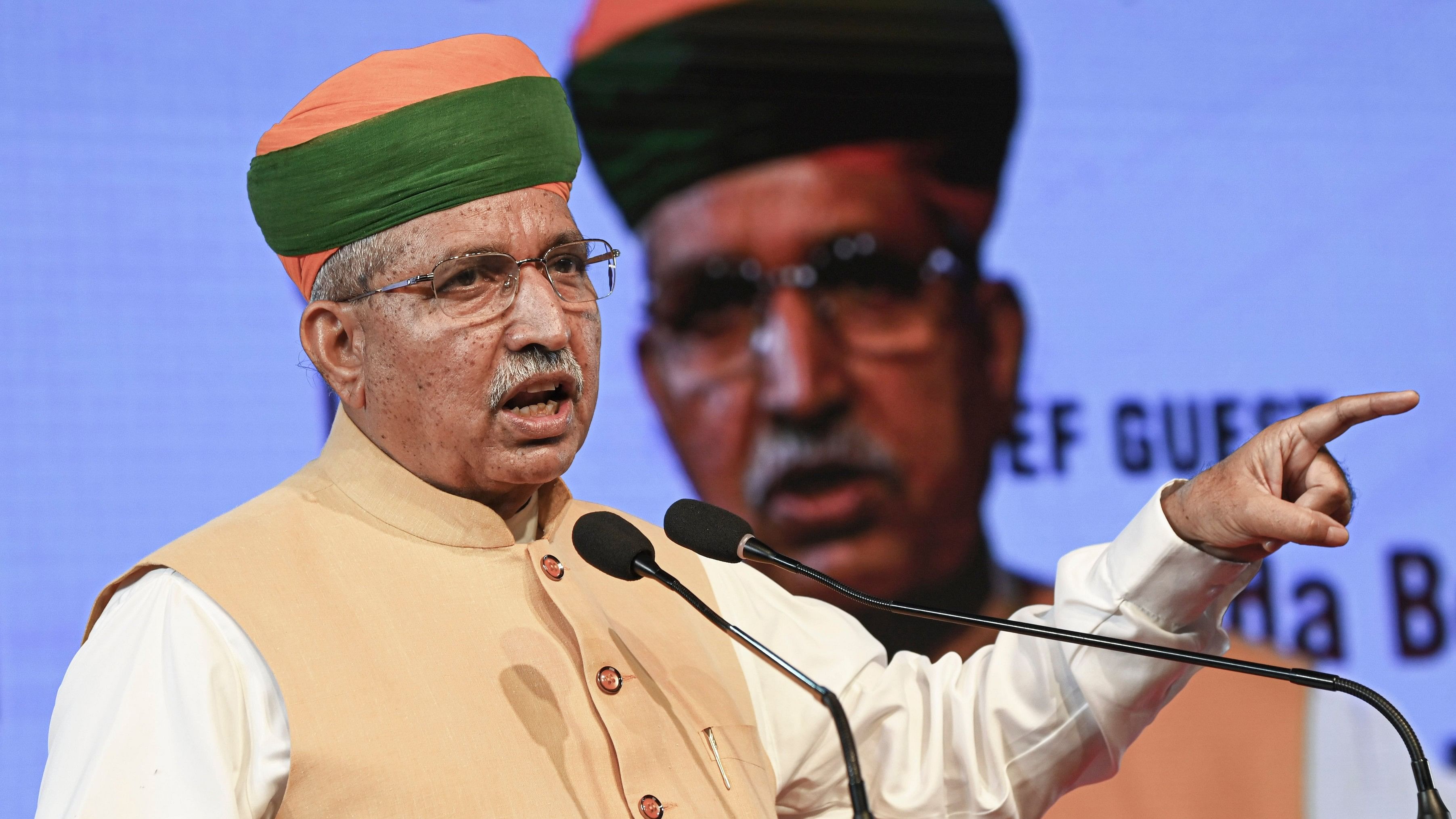 <div class="paragraphs"><p>Union Minister of State (I/C) for Law and Justice Arjun Ram Meghwal.&nbsp;</p></div>