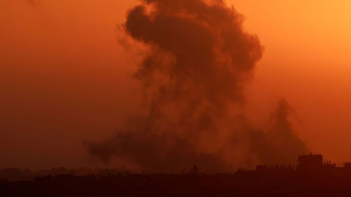 <div class="paragraphs"><p> Israeli air strike in Gaza, amid the ongoing conflict between Israel and the Palestinian Islamist group Hamas. (Representative image)</p></div>