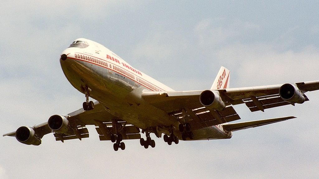 <div class="paragraphs"><p>This file photo shows Boeing 747-200 [VT-EFO, Emperor Kanishka] landing at London Heathrow Airport</p></div>