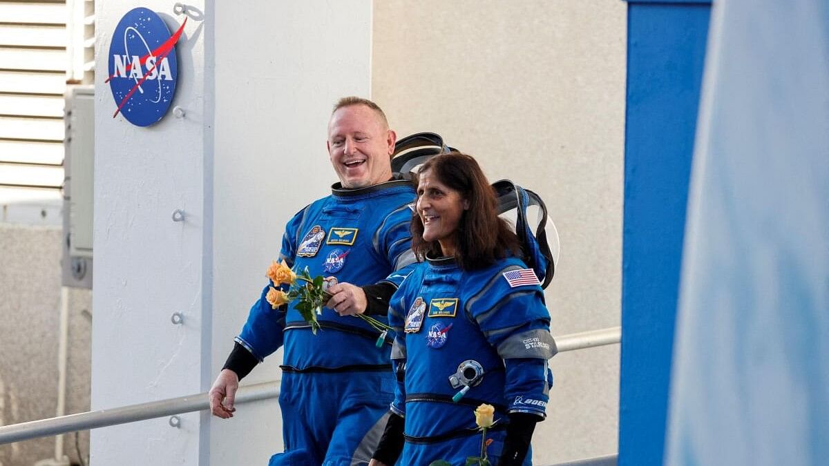 <div class="paragraphs"><p>NASA astronauts Butch Wilmore and Sunita Williams</p></div>