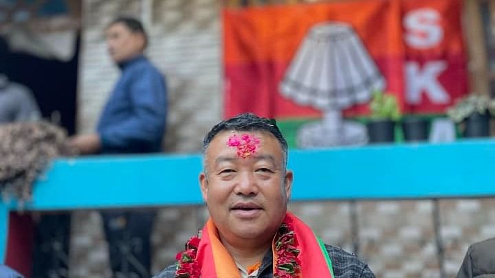 <div class="paragraphs"><p>SKM MLA Mingma Norbu Sherpa.</p></div>